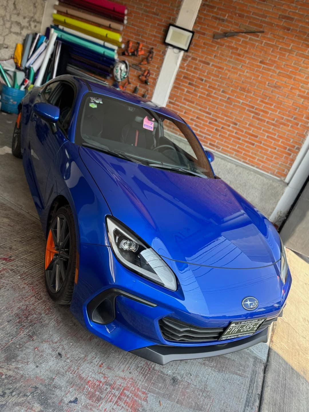 Custom vinyl wrap finished by RMC Tints